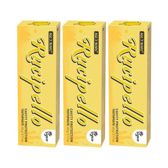 Rucipello Melemele Kids Toothpaste Triple Plan (60g+60g+60g)