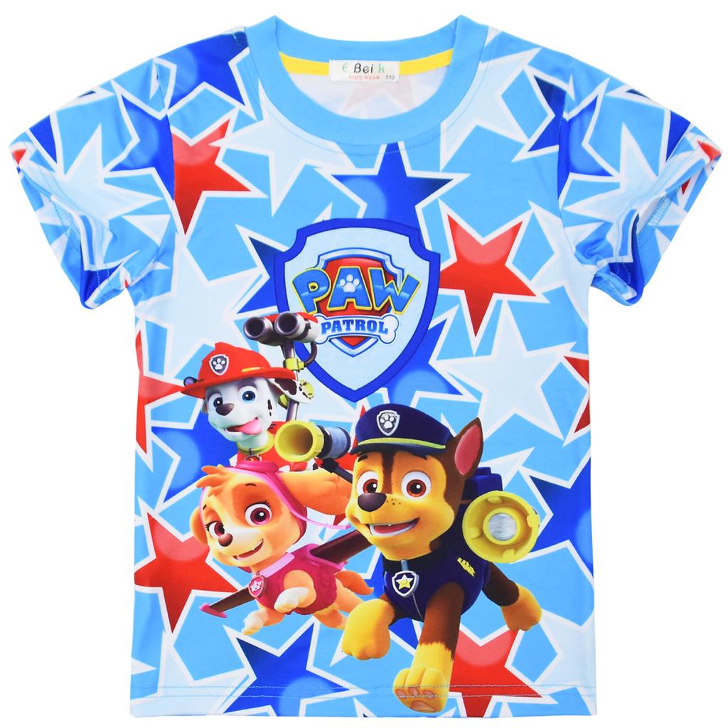 Cartoon, Children'S Suit, Cartoon Digital Printing, Short-Sleeved Children'S Loungewear And Boys' Suit 865.