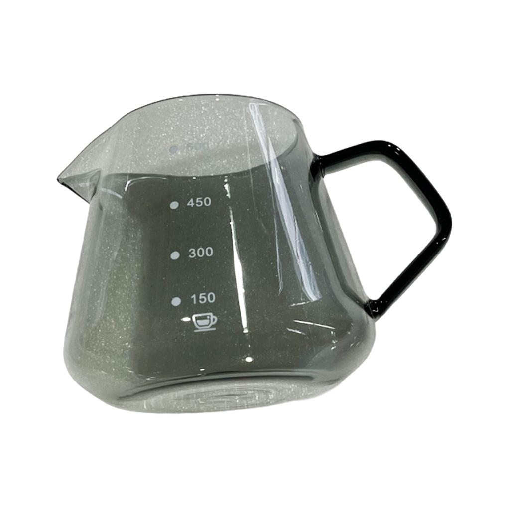 

600ml Glass Coffee Server 600ml Iced Tea Water Pour Over Brew Maker Drip Household Office Picnic Pot Kitchen Drinkware New