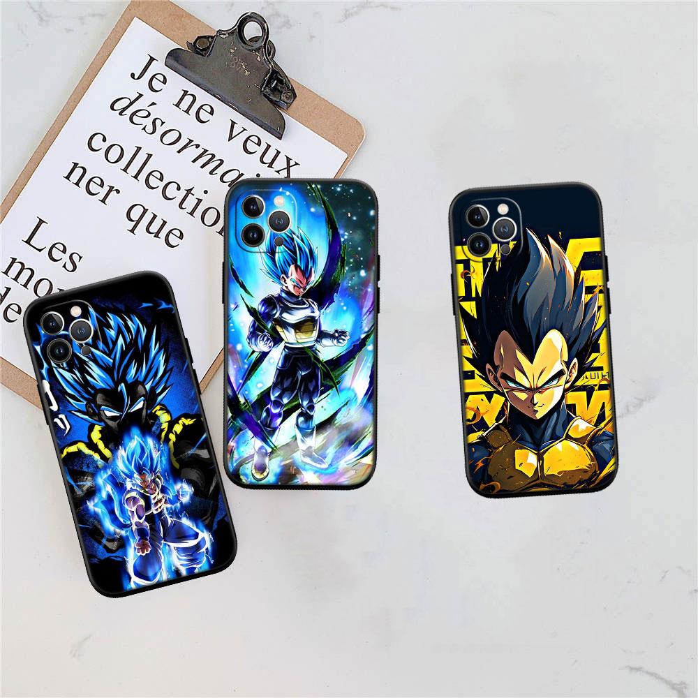 LO39 Dragon Ball Vegeta Soft Shell Phone Case for Redmi Note 13 14 Pro+ Plus A3 A3X 13X 13C 13R 14S 14C 14R