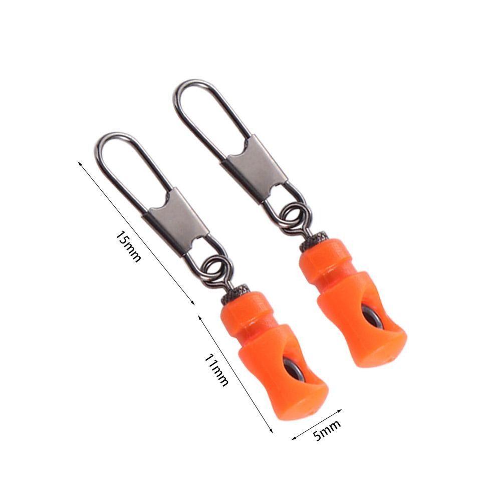 3Pcs Clip Set Fishing Plug Connector Rotating Fishing Float Hanging Tackle Assembly