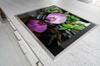 SZKLANA DESKA DO KROJENIA 52x40 ORCHIDEA