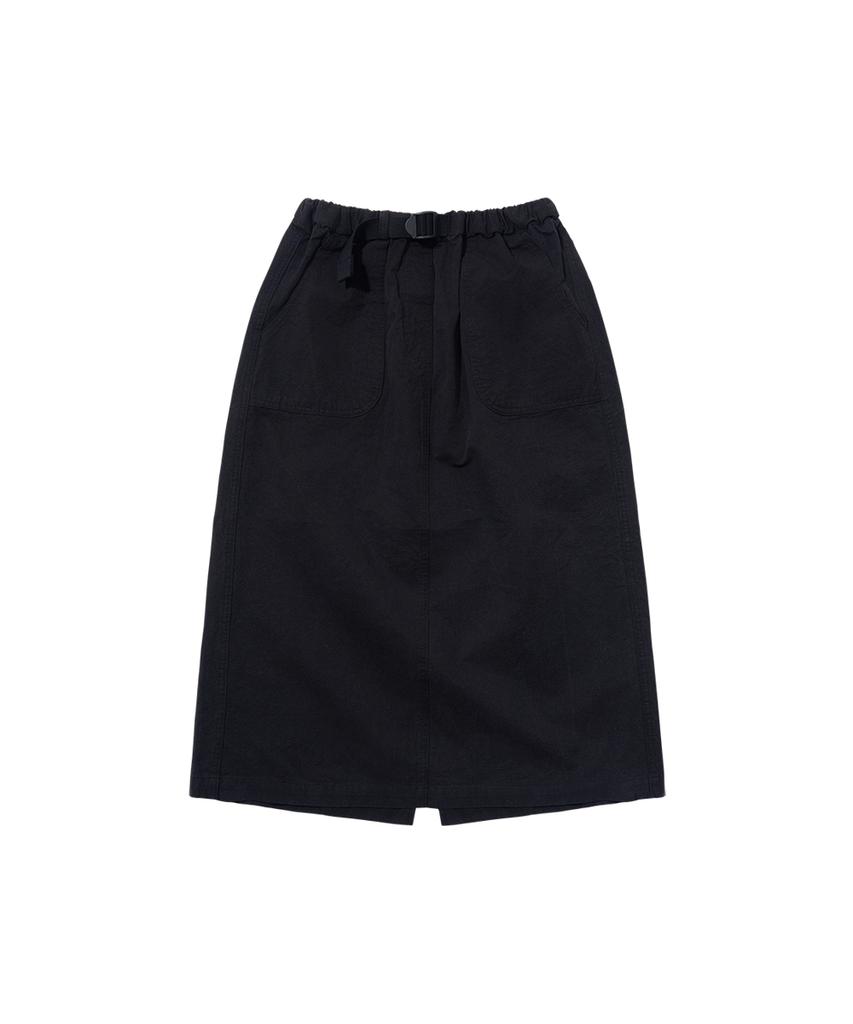 Kaepidijain Cotton Fatigue Skirt (Black)