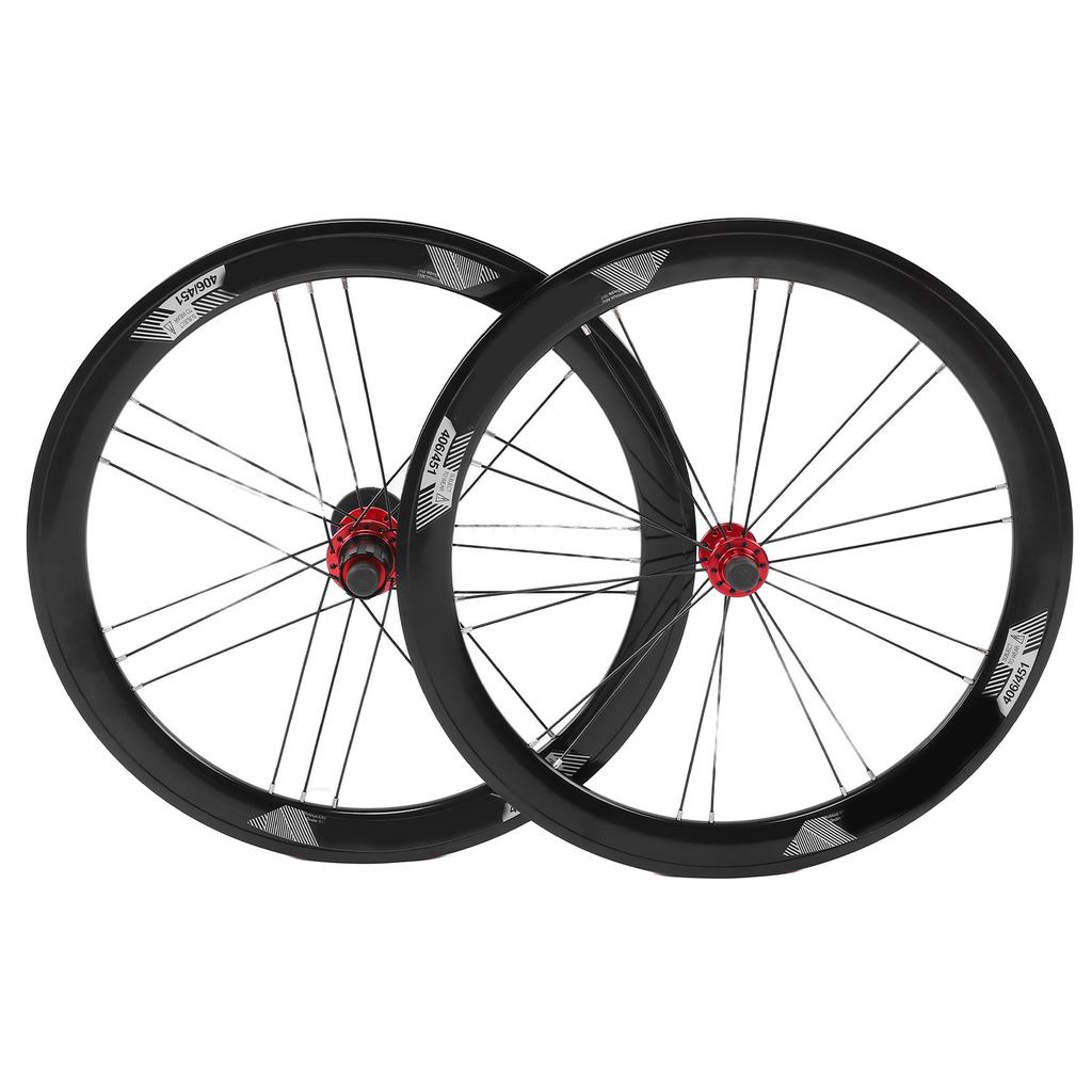 Mountainbike Wielen 20 inch Aluminiumlegering Rode Naaf Voor 2 Achter 4 Lagers Structuur Wielset voor Fietsen