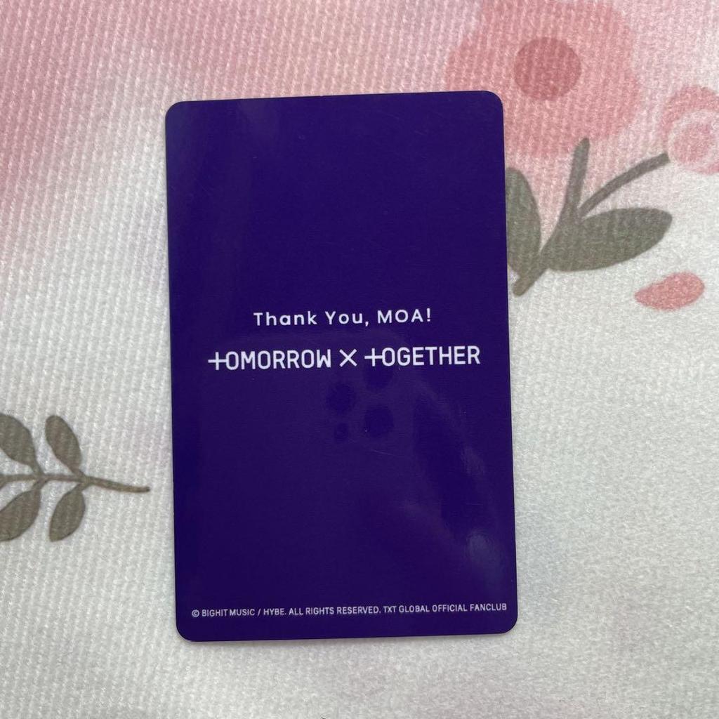 [USED] TXT Survey Membership 2024 FC Winner Hueningkai Trading Card