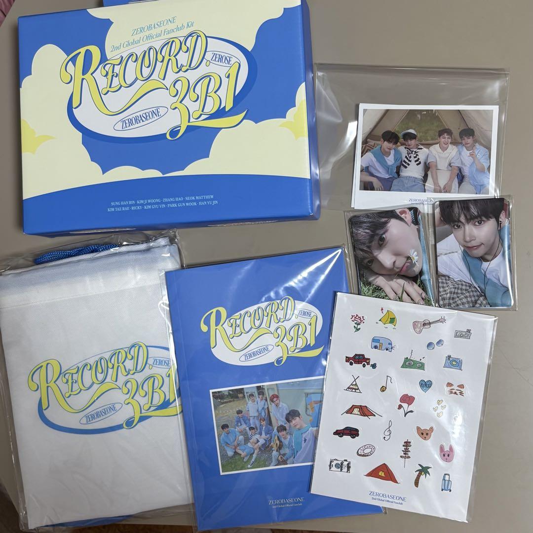 

[USED] ZEROBASEONE ZB1 Zebe One FC Kit 2nd Series Fan Club