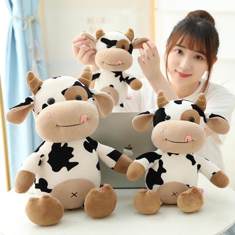 Calf Cow Plush Toy Cute Rag Doll Children's Toy Souvenir Doll To Give Girlfriend Gift Animal