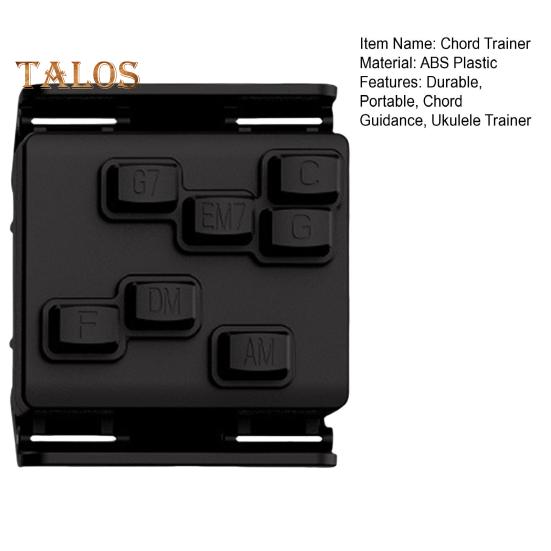 Trener akordów ukulele Przystawka do ukulele Narzędzie do nauki akordów wspomagane eliminujące ból palców Prasa do akordów ukulele