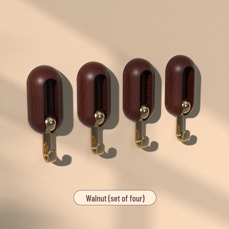 Rotating No-Drill Strong Adhesive Hook for Wall & Door