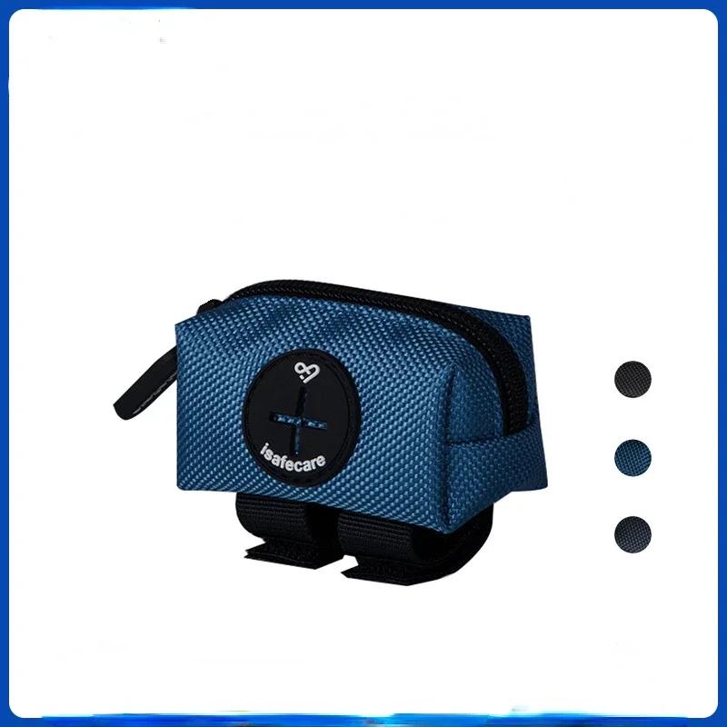 

Dog Poop Bag Dispenser Poo Bag Holder for Dogs Walking Multifunctional Dogs Garbage Bags Holder Dog Outdoor Toilet Bags Storage синий