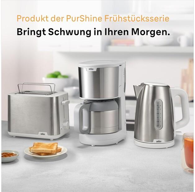 Кофеварка Braun KF 1500 WH (0X13211066)