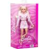 Barbie Deluxe Style Pink Denim Jacket for Dolls Playset Age 4 and Up Pink