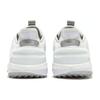 Puma Ignite Elevate Disc Fabric Leather Low Top Golf Shoes Men sneaker Silver White 376080-01