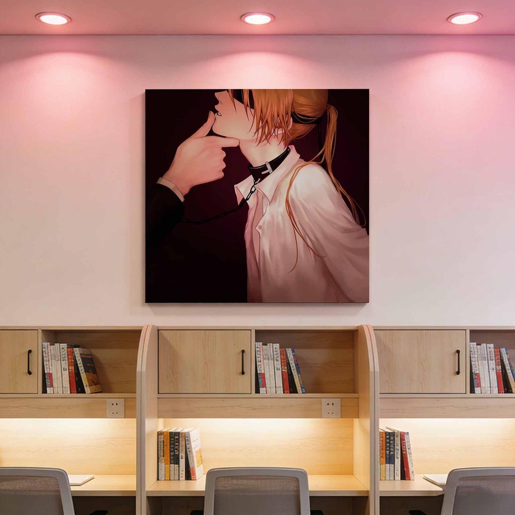 Edward Elric Casual Style Large Self-Adhesive Oil Canvas, Unframed HD Sunset Scenery from Fullmetal Alchemist