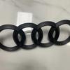 5Q A3 2014-2022 4 Ring Logo ABS Directly Covered Emblem Car Hood Front Grill Rear Trunk Emblem Badge A3 Refit AccessoryQ5 VSX23