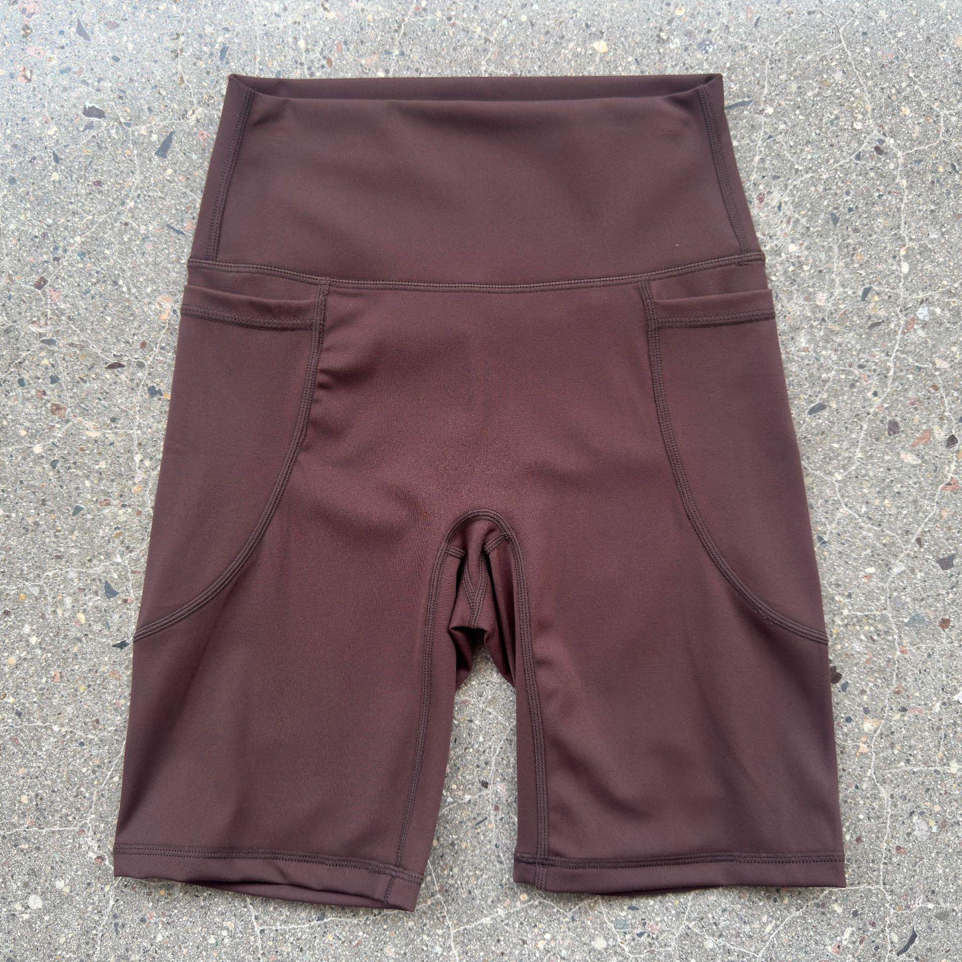 

Lulu Women s High-Waisted Anti-Exposure Yoga Shorts Medium