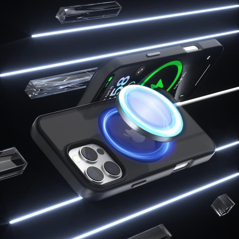 Applicable to iphone15/16e rotating bracket mobile phone case Apple 15promax skin-sensitive magnetic mobile phone case wholesale
