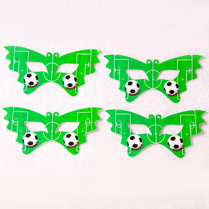 Green Football Birthday Party Decorations & Disposable Tableware Set