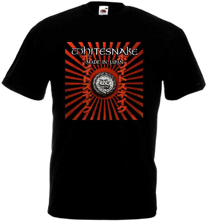 

Футболка унисекс Whitesnake Made In Japan с черными хард-рок-группами S