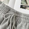 Shorts de Pierna Ancha de Color Sólido de Cintura Alta para Mujer de Verano – Tallas Grandes, Ligeros, Corte Holgado, Estilo Deportivo Casual