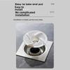 3pcs New Vortex Floor Drain Rotating Anti-Clogging Drain Cover Bug Proof Mesh Design Sink Strainer Kitchen Sink
