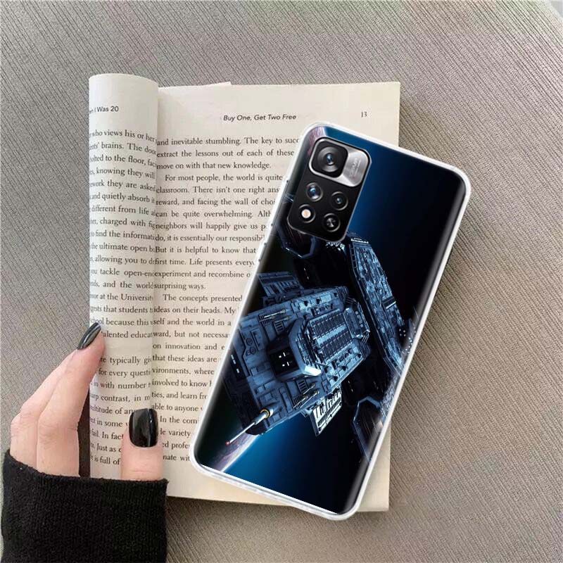 Stargate Atlantis Handyhülle Für Redmi Note 13 12 Pro Plus 14 15 Pro 5G 11 11T 11E 11S 10 Pro 10S 9 9S Hülle Handy Klar TPU Capa