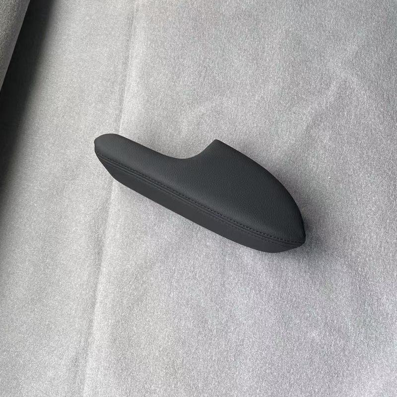 Spirior 09-14 Czarna Skórzana Panel Dekoracyjny Podłokietnika Drzwi