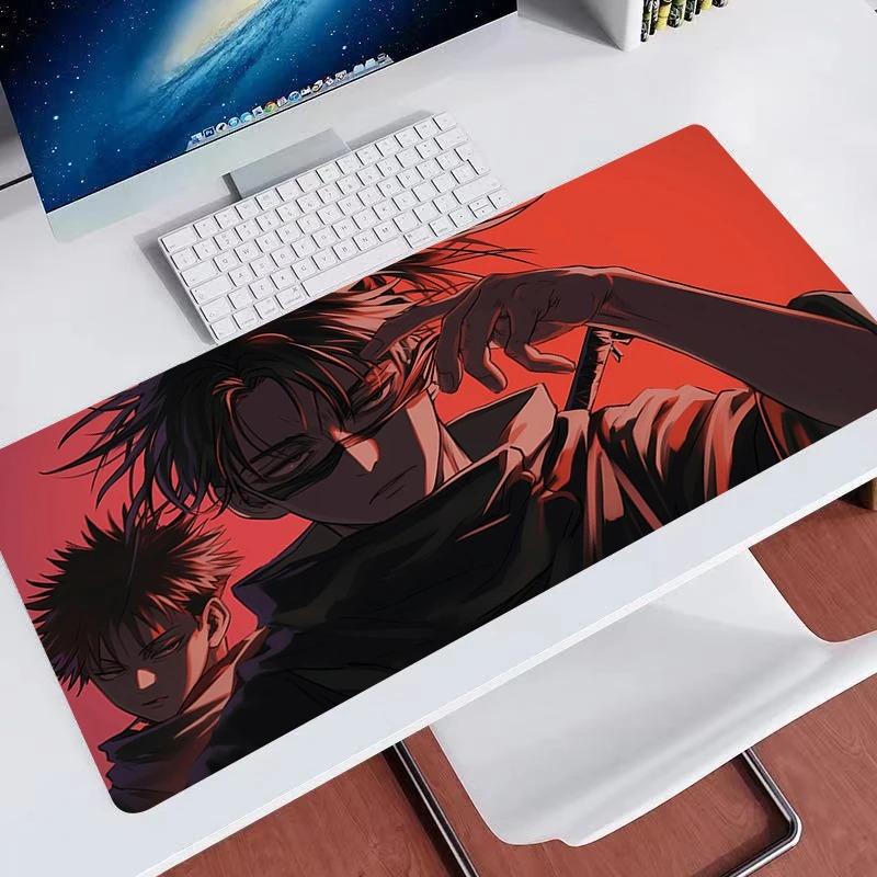 Tappetino per Mouse da Gioco Jujutsu Kaisen Choso Cuscino per Scrivania d'Ufficio Accessori per Computer Tappetino per Tavolo Tastiera Mousepad 90x40 Cuscino per Laptop