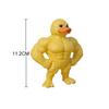Neue Halloween 3D Muskelente Statue Schreibtischdeko, Niedliche Bücherregalfigur, Multifunktionales Indoor Weihnachts-Heimaccessoire