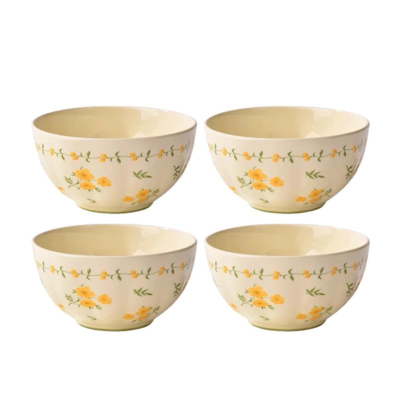 Peirson Cream Style Ceramic Bowl Set