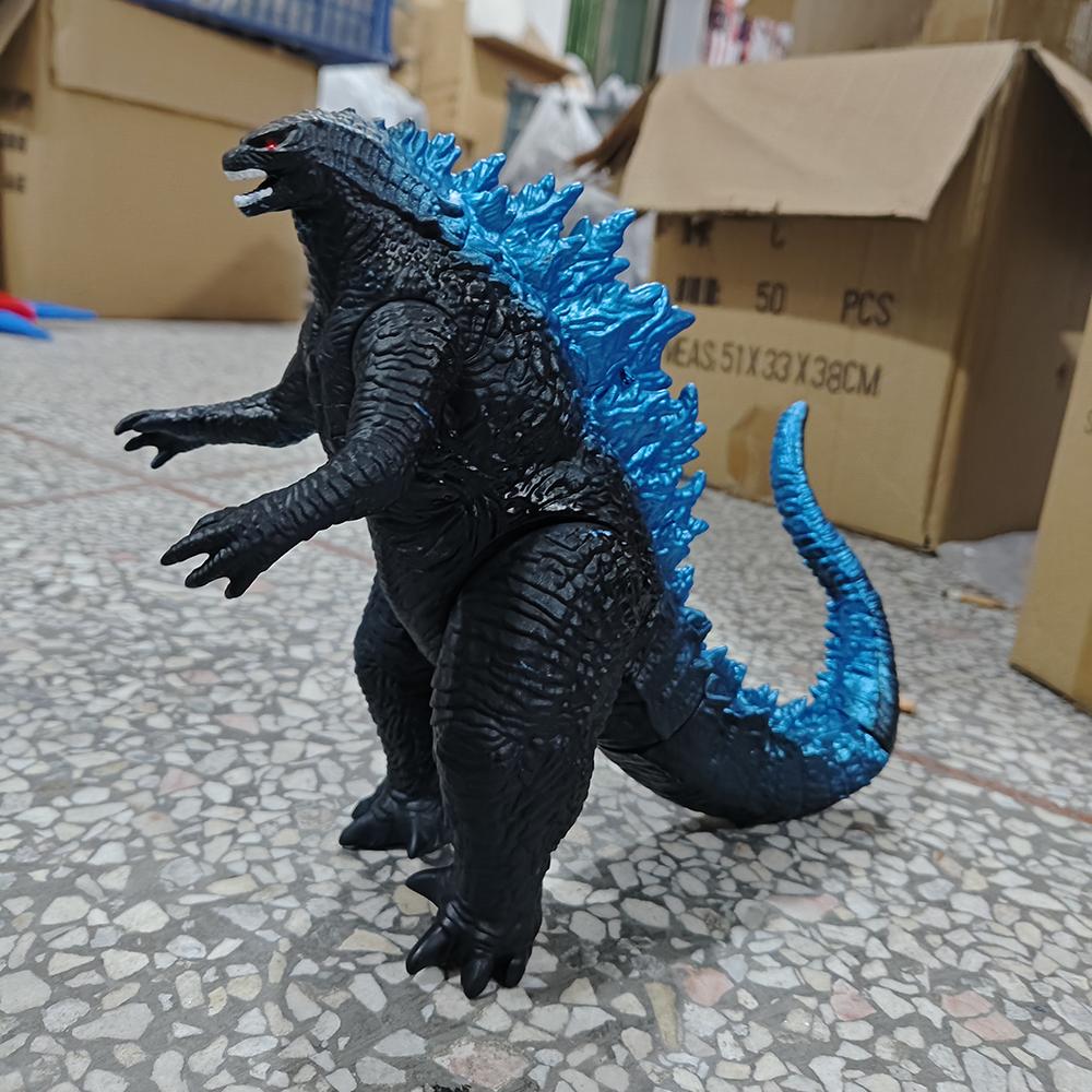 Figura Godzilla Rei dos Monstros Brinquedos Modelo Godzilla Figma Cola Macia Articulações Móveis Figuras de Ação Brinquedos para Crianças Presentes