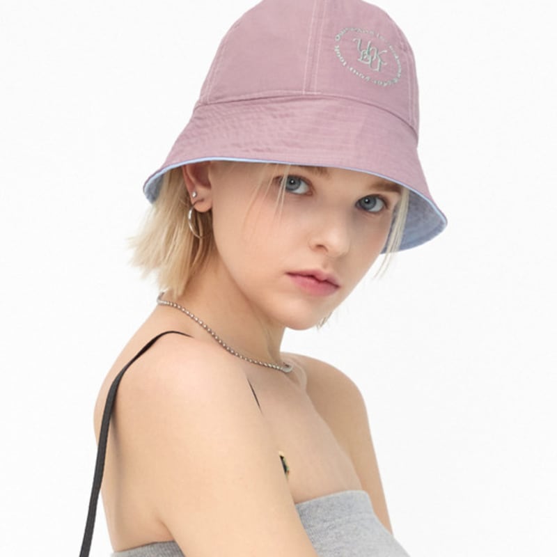 

ULUK Euroukyu Вышитая биоразлагаемая панама, 2 цвета Sky Blue Pink