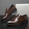 Men's Leather Shoes Men's 2025 New Dress Shoes Muzzle Men's Shoes Business Casual Dress Shoes Men