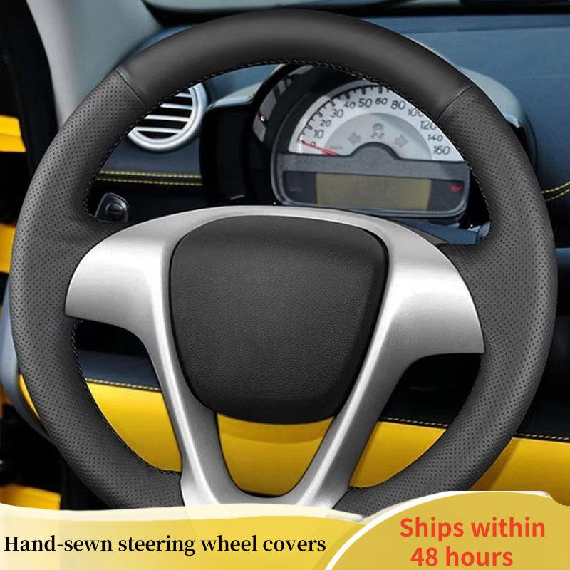 Auto-Lenkradbezug für Smart Fortwo 2009-2013 Smart Forjeremy 2013-iztes Autozubehör Original-Lenkradgeflecht