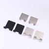 2Pcs Shower Hook Adhesive Razor Holder Wall Mounted Bathroom For Rack Shaver Shaving Holder Black Plastic Hook