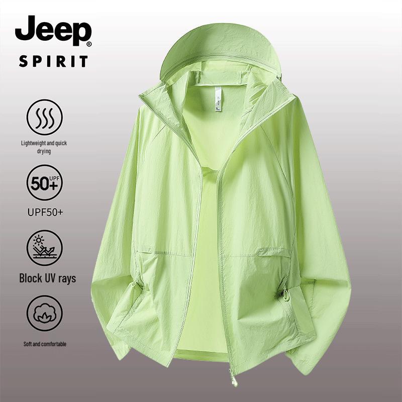 JEEP SPIRIT UPF50+ Unisex Outdoor Sun Protection Hoodie