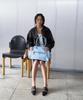 Christine Project Two Zipper Bag Nylon Original(Soda Blue)