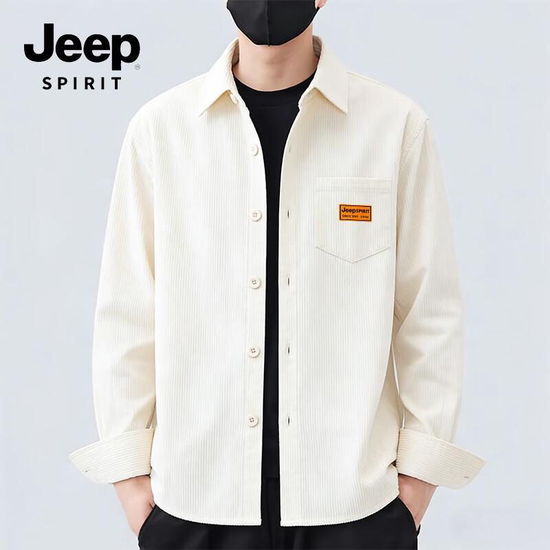 Мужская вельветовая оверсайз рубашка-куртка JEEP SPIRIT 4XL