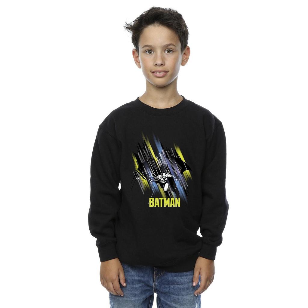 DC Comics Boys Batman Flying Batman Sweatshirt