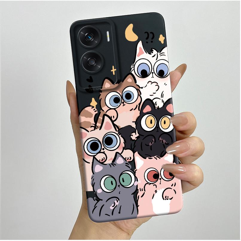 For Honor 90 Lite Case Pretty Butterfly Flower Pattern Silicone Soft Funda Phone Case For Honor90 Lite Honor 90Lite Cover Bumper