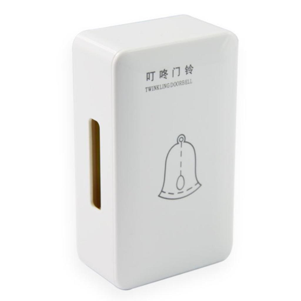Electric Induction Doorbell 220V Wired Door Bell Chime Surface Mount 2 Wires Mechanical Doorbell Easy To Install
