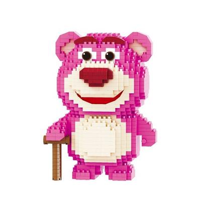 Nanoblock Toyland Pink Bear II 848 Pieces (PCS)