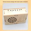 Handmade DIY DIY FM Radio Steam Model Scientific Training FM Radio  Outdoor Camping