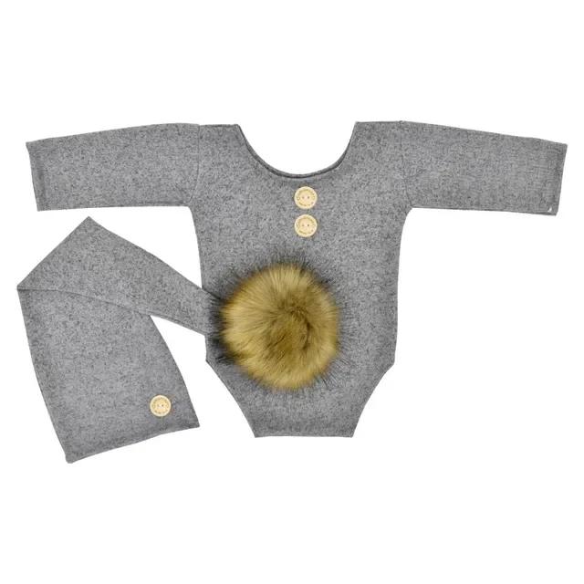 0-3 Months Newborn Photo Outfits Babies Accessories Rompers Girl Boy Birth Clothes Practical Photography Props Shooting Costumes