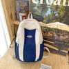 Schoolbag backpack 1011 new, American casual retro versatile couple backpack fashionable and simple student schoolbag