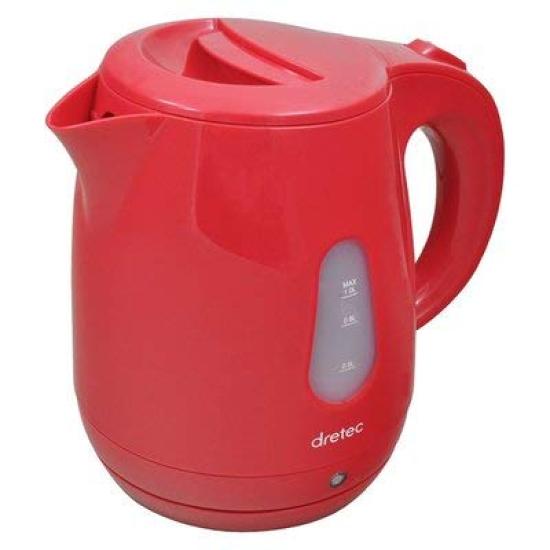 

Электрический чайник dretec Tippy Pot Kettle Cute Stylish PO-129RD (красный)