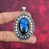 Labradorite Pendant, Handmade Gemstone 925 Sterling Silver Pendant Antique Jewelry, For Gift Silver Jewelry