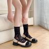 Color Thin Socks Breathable Mesh Socks Japanese Style Lolita Socks