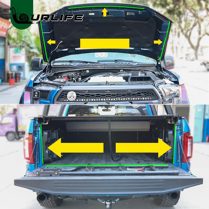 Ford Raptor F150 LTD Dedicated Full Car Sound Insulation Door Trunk Sealant Waterproof and Dustproof Rubber