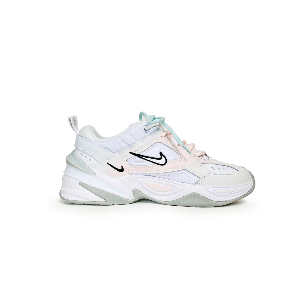 Nike M2K Tekno Chunky Sneakers Women's Low Top Pink/Blue/White AO3108-100(Team1926-)